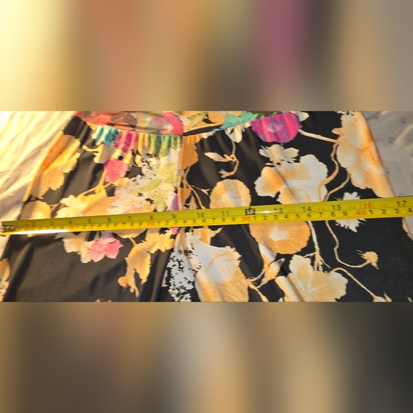 Floral Multicolor Maxi Skirt/Pants - Picture 4 of 9
